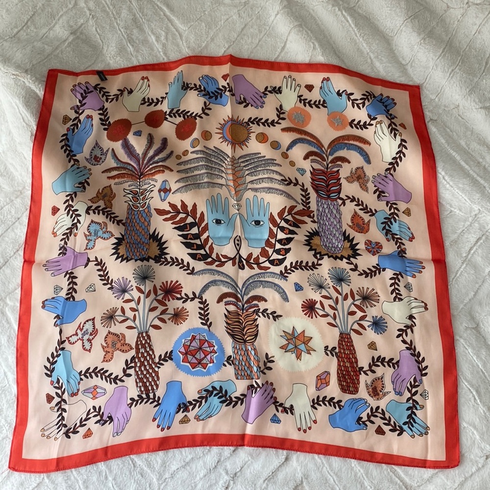 Square Satin Scarf